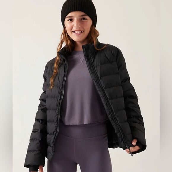 Athleta Girl So Down Winter Jacket size 6.